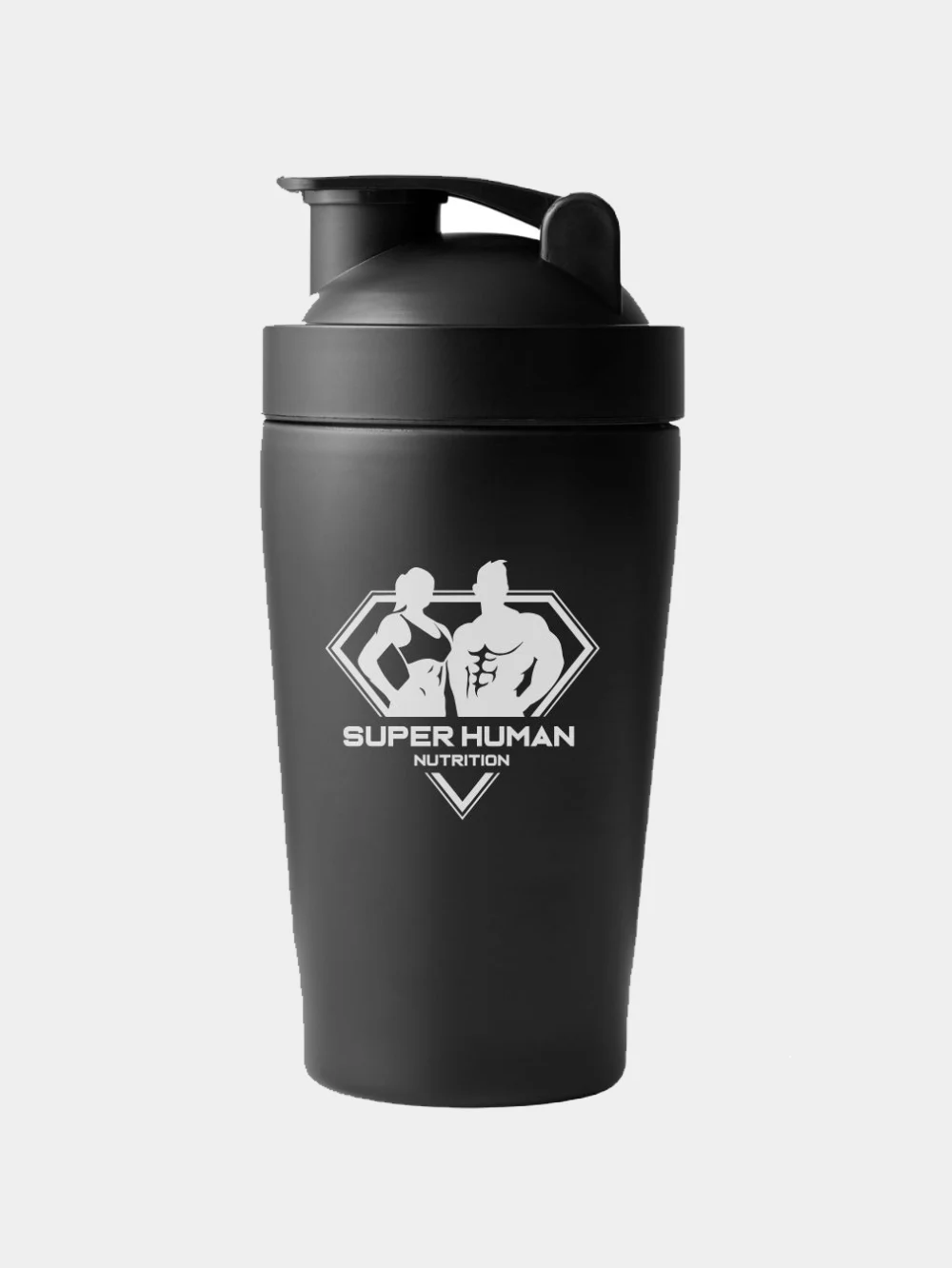 Super Human Nutrition Shaker (Black)